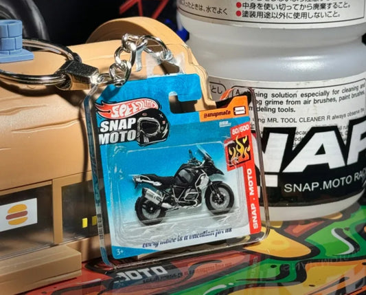 The Pocket Garage: 1:64 Scale Blister Pack Key Tag Keychain for BMW R1250