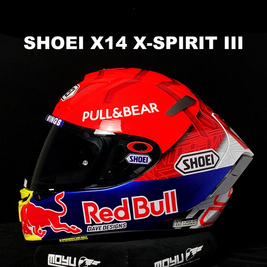 SHOEI X15 X-SPR-PRO X14 X-SPIRIT Z8 RF-1400 Z7 RF-1200 Marc Márquez RED BULL Helmet Stickers Painting