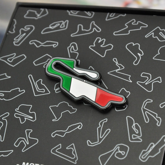 Mugello Circuit Enamel Pin: Italian Grand Prix MotoGP F1 Racing