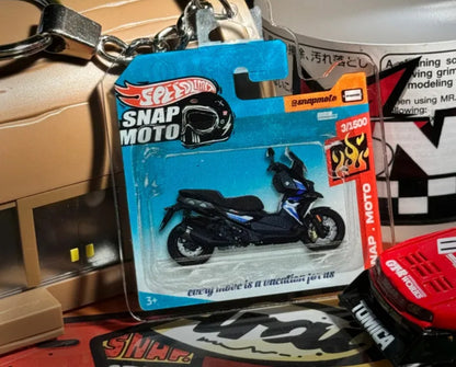 The Pocket Garage: 1:64 Scale Blister Pack Key Tag Keychain for BMW C400X