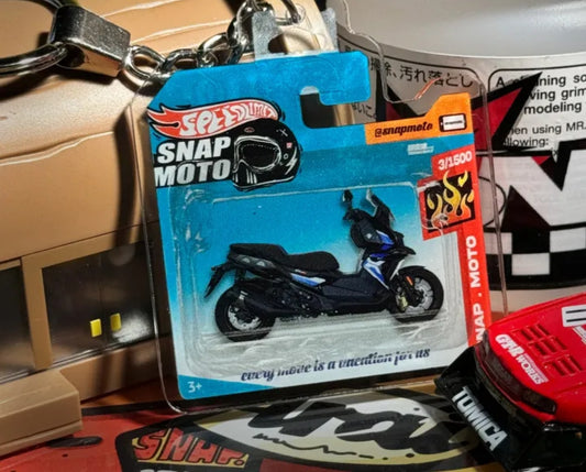 The Pocket Garage: 1:64 Scale Blister Pack Key Tag Keychain for BMW C400X