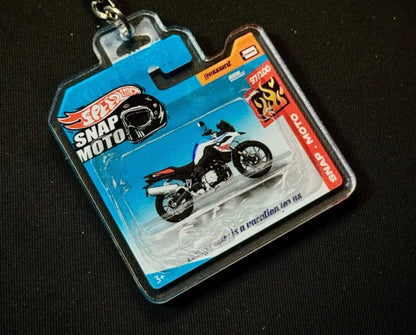 The Pocket Garage: 1:64 Scale Blister Pack Key Tag Keychain for BMW F750
