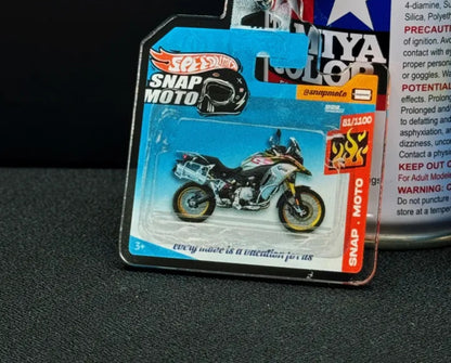 The Pocket Garage: 1:64 Scale Blister Pack Key Tag Keychain for BMW F850