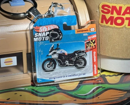 The Pocket Garage: 1:64 Scale Blister Pack Key Tag Keychain for BMW F900