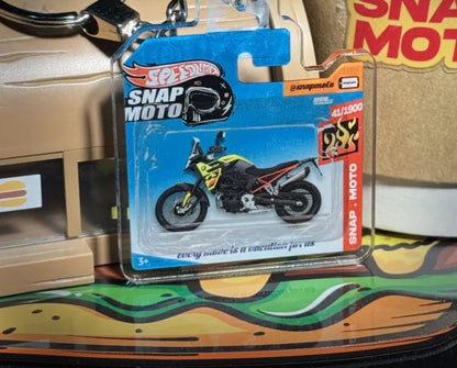 The Pocket Garage: 1:64 Scale Blister Pack Key Tag Keychain for BMW F900