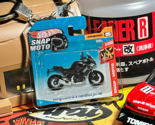 The Pocket Garage: 1:64 Scale Blister Pack Key Tag Keychain for BMW F900XR