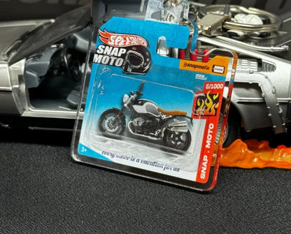The Pocket Garage: 1:64 Scale Blister Pack Key Tag Keychain for BMW NINET