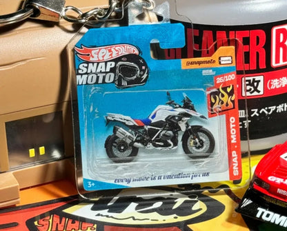 The Pocket Garage: 1:64 Scale Blister Pack Key Tag Keychain for BMW R1250