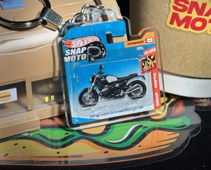 The Pocket Garage: 1:64 Scale Blister Pack Key Tag Keychain for BMW R12