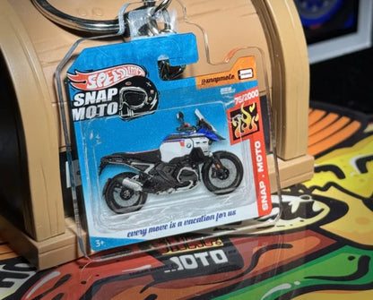 The Pocket Garage: 1:64 Scale Blister Pack Key Tag Keychain for BMW R1300