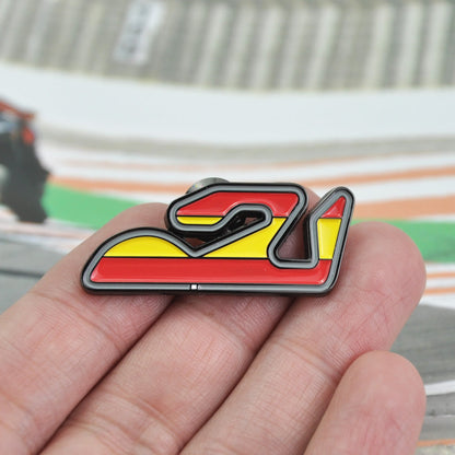 Valencia Circuit Ricardo Tormo Motogp Race Track Lapel Pins Badge