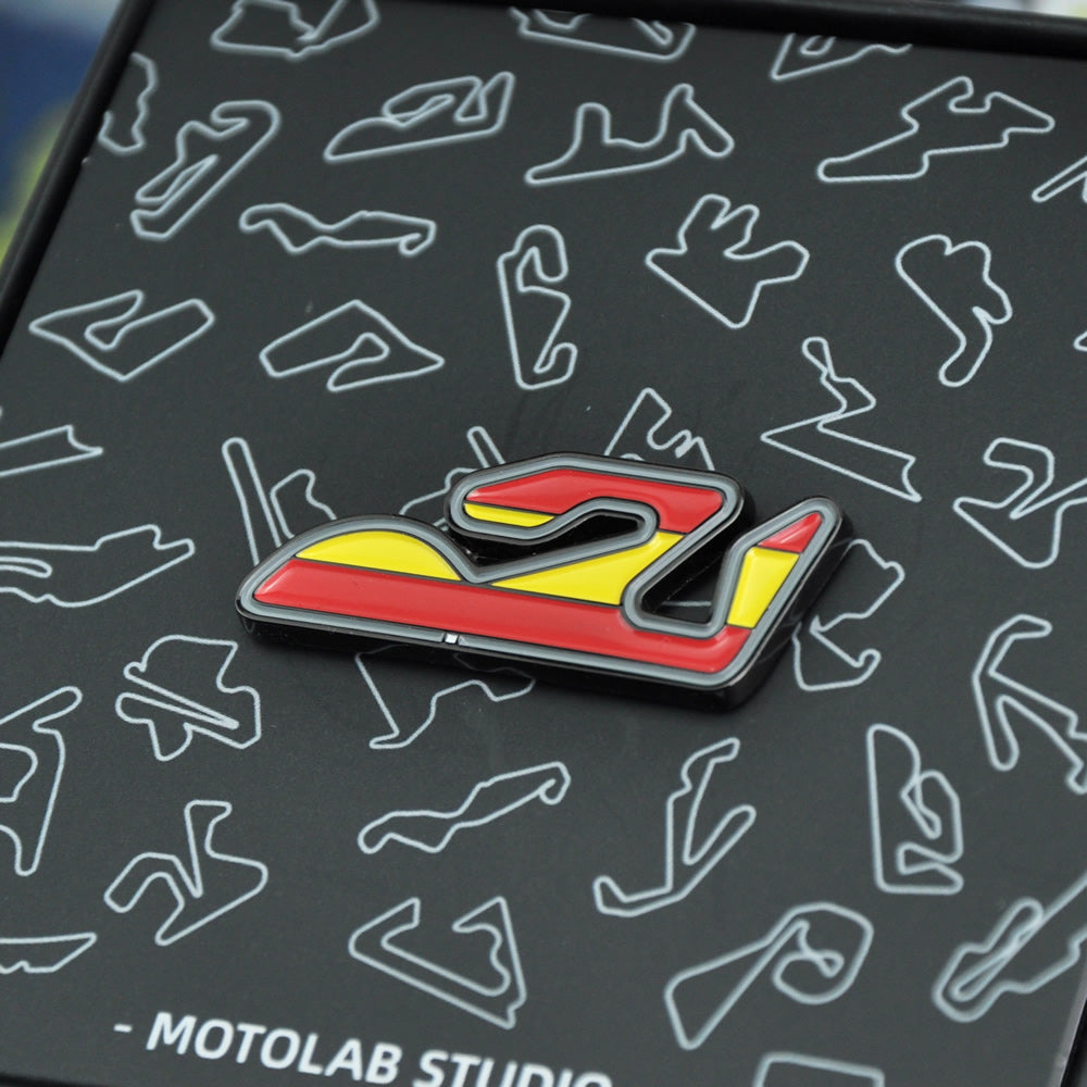 Valencia Circuit Ricardo Tormo Motogp Race Track Lapel Pins Badge