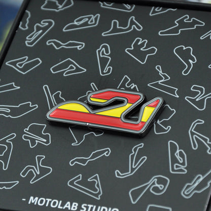 Valencia Circuit Ricardo Tormo Motogp Race Track Lapel Pins Badge