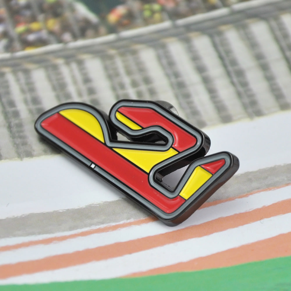 Valencia Circuit Ricardo Tormo Motogp Race Track Lapel Pins Badge