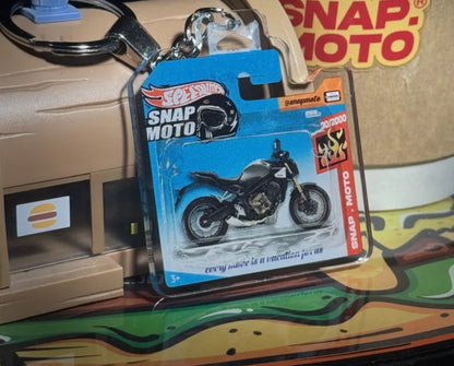 The Pocket Garage: 1:64 Scale Blister Pack Key Tag Keychain for Honda CB650R