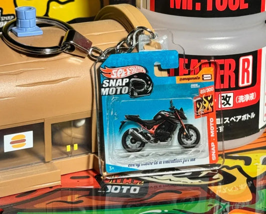 The Pocket Garage: 1:64 Scale Blister Pack Key Tag Keychain for Honda CB750