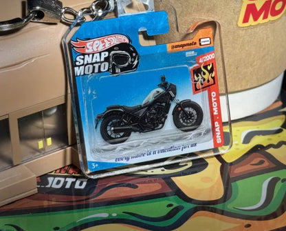 The Pocket Garage: 1:64 Scale Blister Pack Key Tag Keychain for Honda CM300