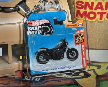 The Pocket Garage: 1:64 Scale Blister Pack Key Tag Keychain for Honda CM500