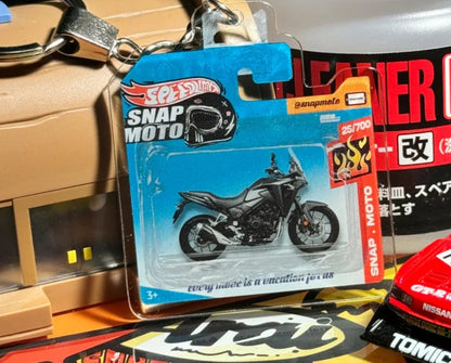 The Pocket Garage: 1:64 Scale Blister Pack Key Tag Keychain for Honda NX400