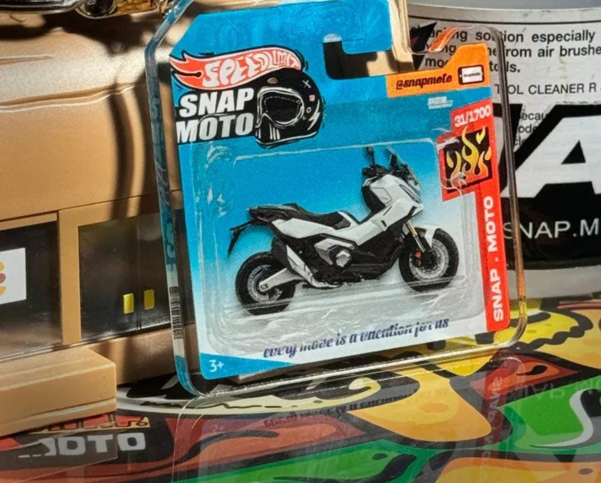 The Pocket Garage: 1:64 Scale Blister Pack Key Tag Keychain for Honda XADV