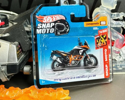 The Pocket Garage: 1:64 Scale Blister Pack Key Tag Keychain for KTM 1090ADV