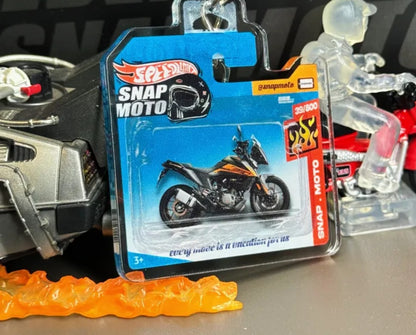 The Pocket Garage: 1:64 Scale Blister Pack Key Tag Keychain for KTM 390ADV