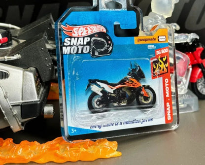 The Pocket Garage: 1:64 Scale Blister Pack Key Tag Keychain for KTM 790ADV