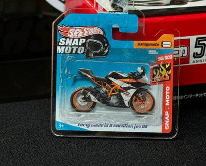 The Pocket Garage: 1:64 Scale Blister Pack Key Tag Keychain for KTM RC390