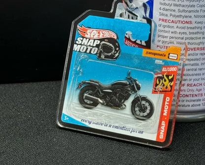 The Pocket Garage: 1:64 Scale Blister Pack Key Tag Keychain for Kawasaki ELIMINATOR500