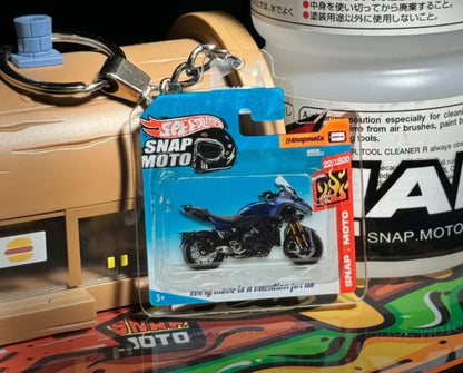 The Pocket Garage: 1:64 Scale Blister Pack Key Tag Keychain for Yamaha NIKENGT