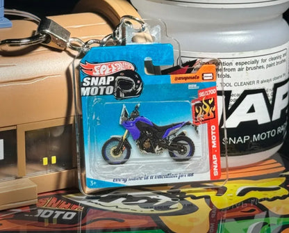 The Pocket Garage: 1:64 Scale Blister Pack Key Tag Keychain for Yamaha T700