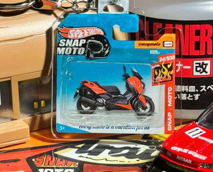 The Pocket Garage: 1:64 Scale Blister Pack Key Tag Keychain for Yamaha XMAX