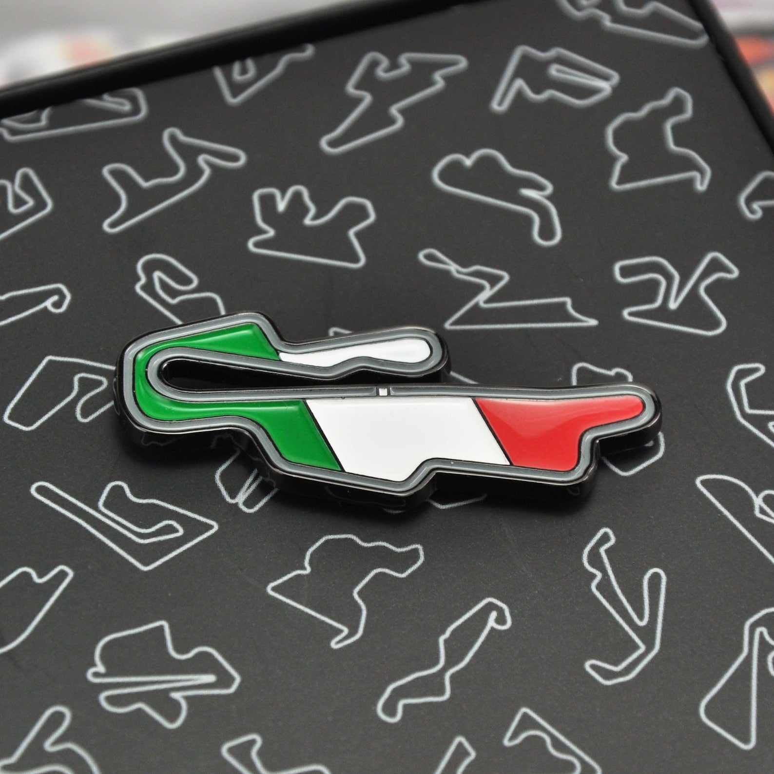 Mugello Circuit Enamel Pin: Italian Grand Prix MotoGP F1 Racing