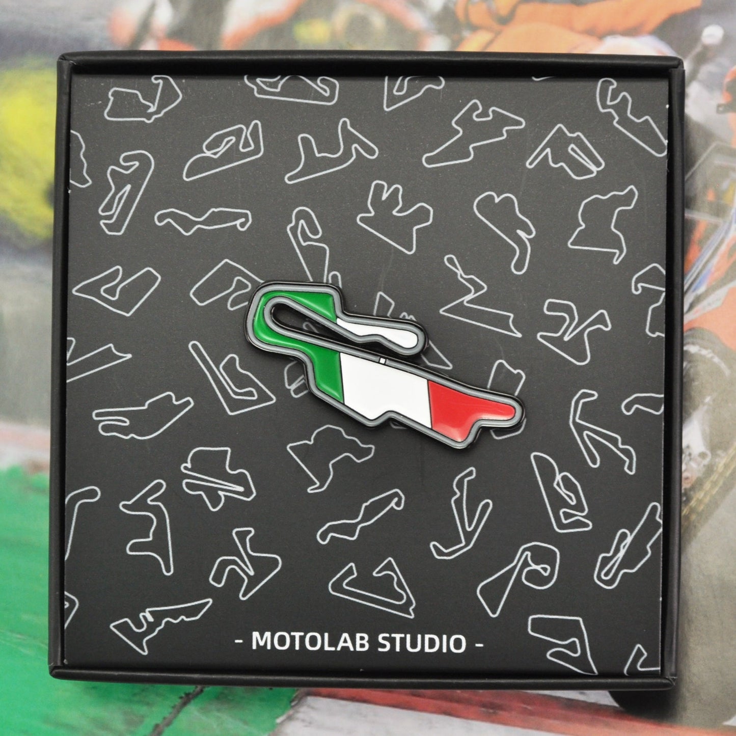 Mugello Circuit Enamel Pin: Italian Grand Prix MotoGP F1 Racing