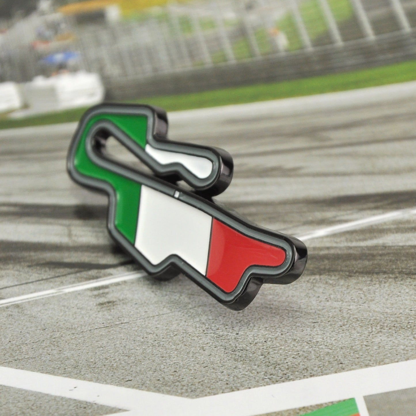 Mugello Circuit Enamel Pin: Italian Grand Prix MotoGP F1 Racing